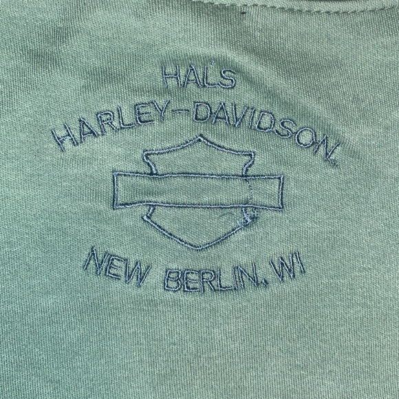 Harley Davidson Excellent like new condition size large crop top - Picture 6 of 9